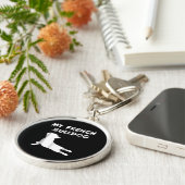 Porte-clés Don de chien | Mon chien de taureau français (Côté)