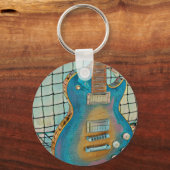 Porte-clés Don de guitare acoustique (Recto)