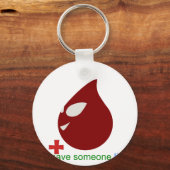 Porte-clés don de sang (Recto)