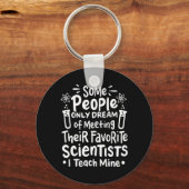 Porte-clés Don de scientifique | J'Enseigne les scientifiques (Recto)