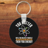 Porte-clés Don de scientifique | La science physique (Recto)