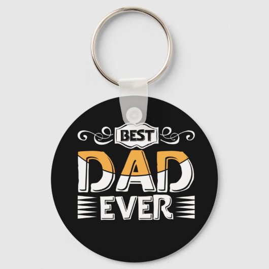 Porte-clés Don père | Meilleur papa (Recto)