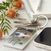 Porte-clés Don Pet Memorial| En mémoire d'amour (Devant droit)