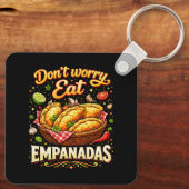 Porte-clés Don’t Worry, Eat Empanadas (Verso)