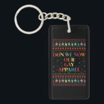Porte-clés Don We Now Our Gay Apparence Gay Noël<br><div class="desc">Don We Now Our Gay Apparence Gay Noël</div>