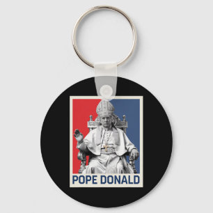 Porte-clés Donald Pape Trump Pape Donald Trump Politique