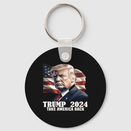 Porte-clés Donald Trump 2024 (Recto)