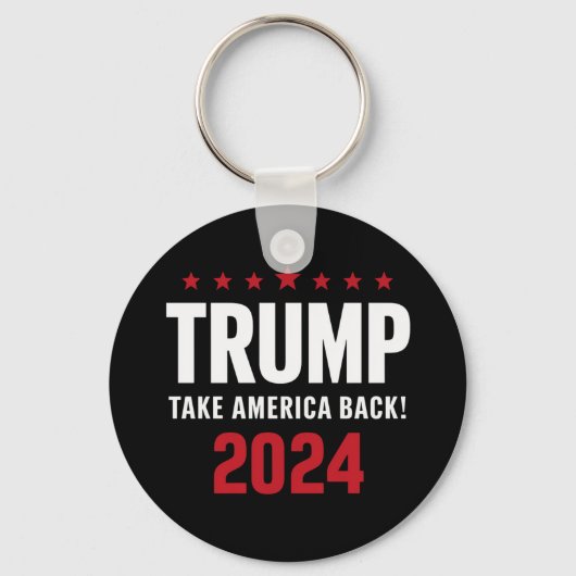 Porte-clés Donald Trump 2024 redonne l'élection américaine (Recto)
