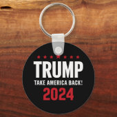 Porte-clés Donald Trump 2024 redonne l'élection américaine (Recto)
