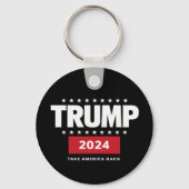 Porte-clés Donald Trump 2024 redonne l'élection américaine (Recto)