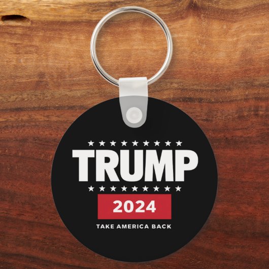 Porte-clés Donald Trump 2024 redonne l'élection américaine (Recto)