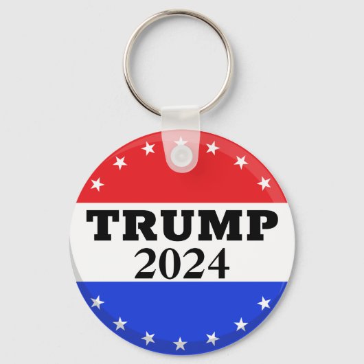 Porte-clés Donald Trump 2024 - Trump à la présidence (Recto)