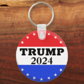 Porte-clés Donald Trump 2024 - Trump à la présidence (Verso)