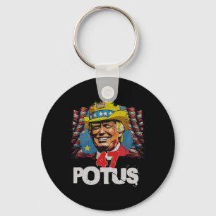 Porte-clés Donald Trump 2024 Trump Pour 47e Président Usa Élu