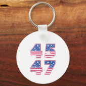 Porte-clés Donald Trump 45-47 (Recto)