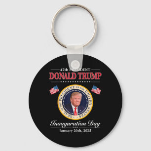 Porte-clés Donald Trump 47e investiture du président 2025 Sup