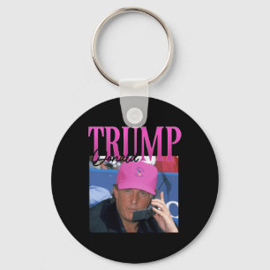 Porte-clés Donald Trump drôle me manque Pourtant Y2k Vintage