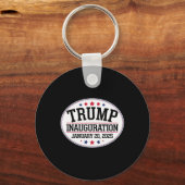 Porte-clés Donald Trump Jour de l'investiture 2025 1 (Recto)