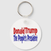 Porte-clés Donald Trump, le président du peuple (Verso)