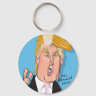 Porte-clés Donald Trump porte - clé de dessin animé