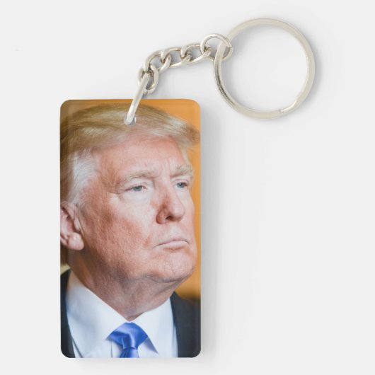 Porte-clés Donald Trump Portrait (Dos)