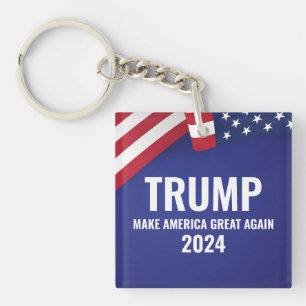 Porte-clés Donald Trump Pour Le Président 2024 Moderne