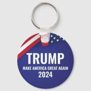 Porte-clés Donald Trump Pour Le Président 2024 Moderne