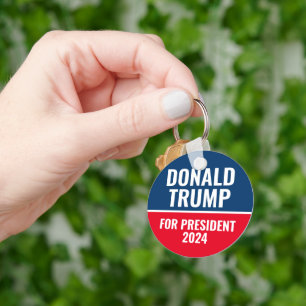 Porte-clés Donald Trump pour le président Pinback Button 2024