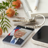 Porte-clés Donald Trump Président de la Maison-Blanche Portra (Devant droit)