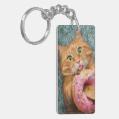 Porte-clés Donateur mangeant des chats (Devant gauche)