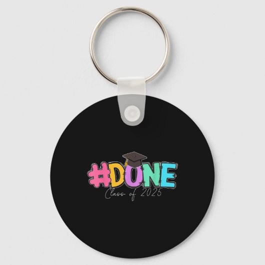 Porte-clés #done Cl De 2025 Lycée Famille G (Recto)