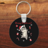 Porte-clés Donkey Christmas Donkeys (Recto)