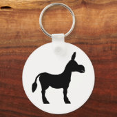 Porte-clés Donkey silhouette (Recto)