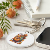 Porte-clés Donnez des remerciements et partagez l'amour (Devant Droit)