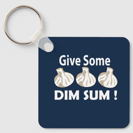Porte-clés Donnez du Dim Sum (Recto)