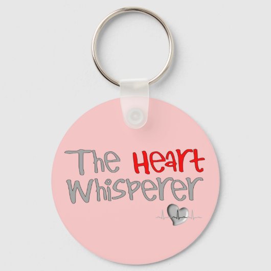 Porte-clés Dons Cardiologiste "The Heart Whisperer" (Recto)