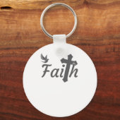 Porte-clés Dons chrétiens pour femmes Christianity Dons Foi (Recto)