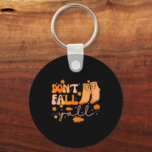 Porte-clés Dont Fall Yall Fall Prevention Fall Physical  (Recto)