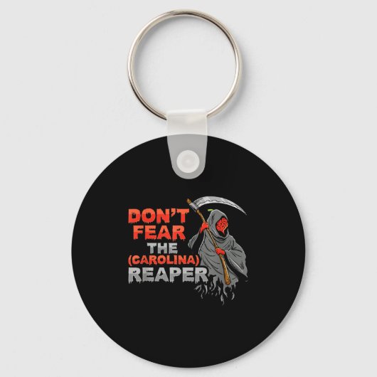 Porte-clés Dont Fear The Carolina Reaper Design (Recto)