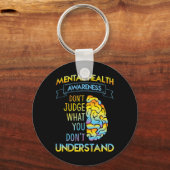 PORTE-CLÉS DONT JUDGE - SENSIBILISATION À LA SANTÉ MENTALE (Recto)