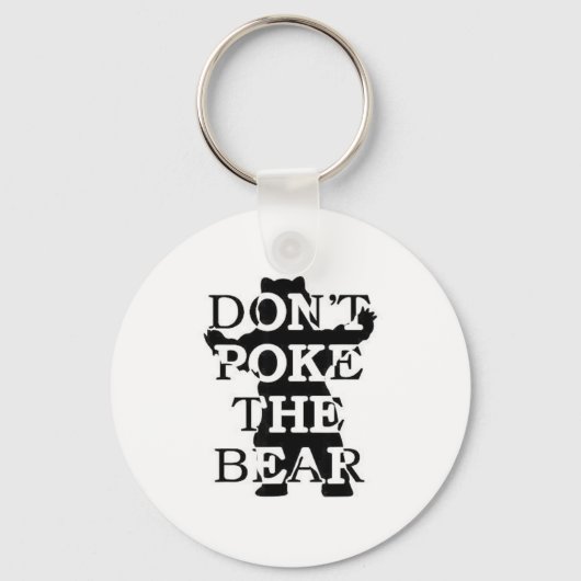 Porte-clés Don't Ke The Bear  (Recto)