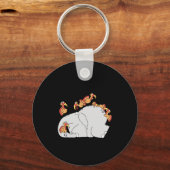 Porte-clés Dont Let The Turkeys Get You Down  (Recto)