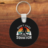Porte-clés Don't S The Squatch Bigfoot  (Recto)