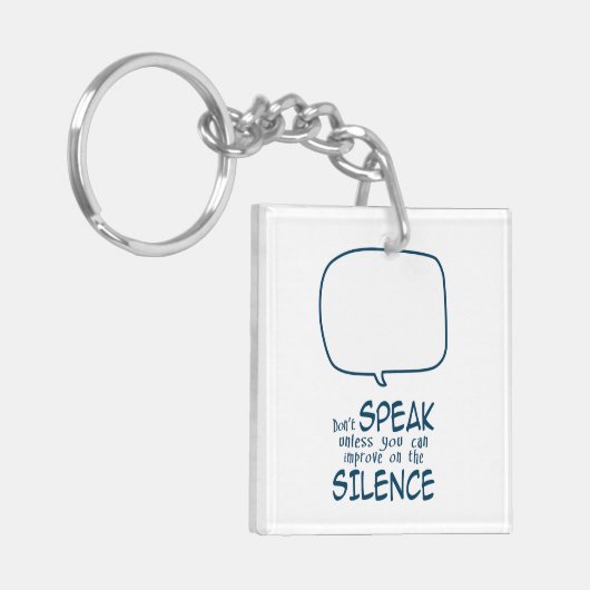 Porte-clés Don't Speak (Devant gauche)