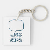 Porte-clés Don't Speak (Dos)