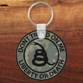 Porte-clés Don't Tread on Me (Recto)