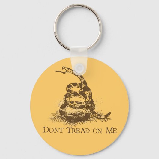 Porte-clés Don't Tread on Me (Recto)