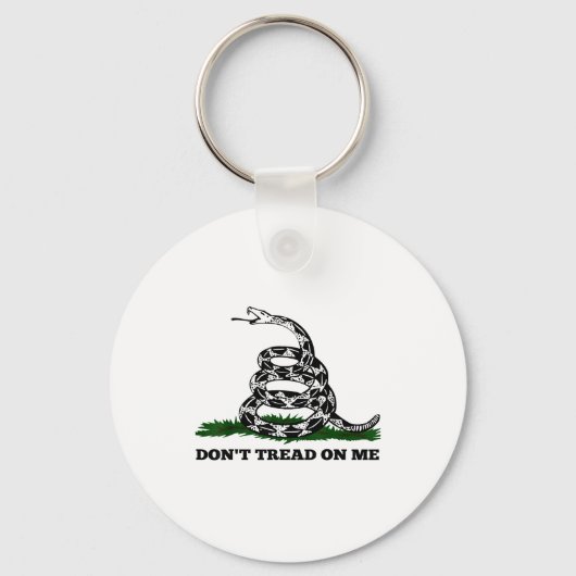 Porte-clés Don't Tread On Me 2nd Amendment Patriotic New Nove (Recto)