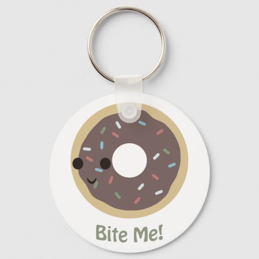 Porte-clés Donut Bite Me! (Recto)