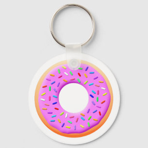 Porte-clés Donut With Sprinkles Drawing